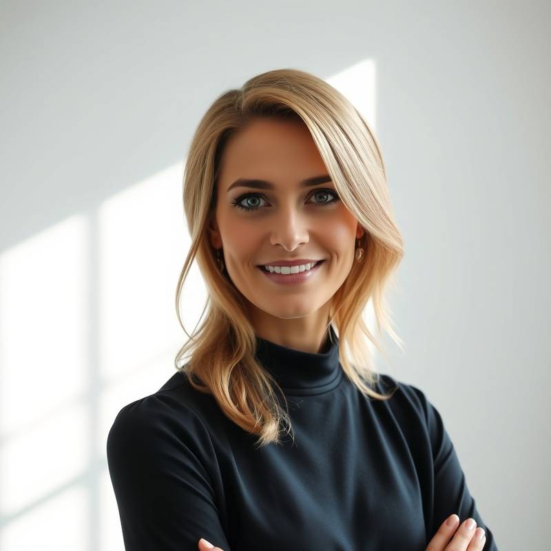 Portrait of Anya Petrova, lead photography instructor