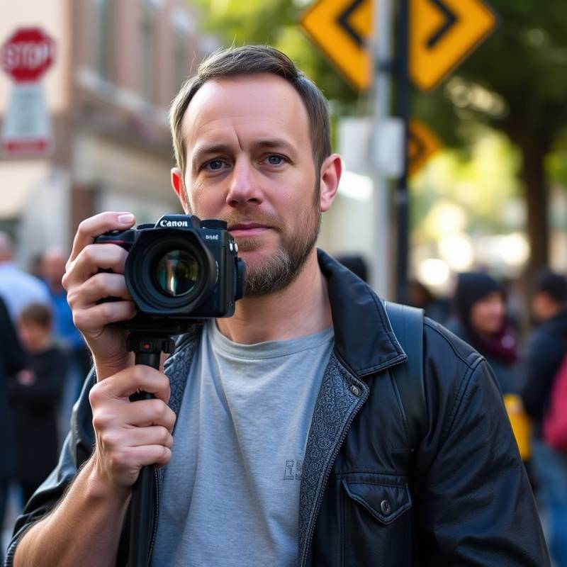 Portrait of Ben Carter, photography instructor specializing in street photography